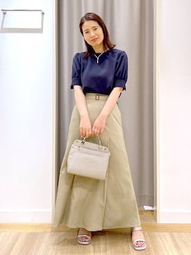 Kaoriさん（レディース・155cm）の春コーディネート