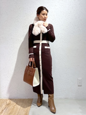 Kaoriさん（レディース・155cm）の秋コーディネート