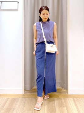 Kaoriさん（レディース・155cm）の夏コーディネート