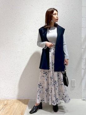 Kaoriさん（レディース・155cm）の春コーディネート