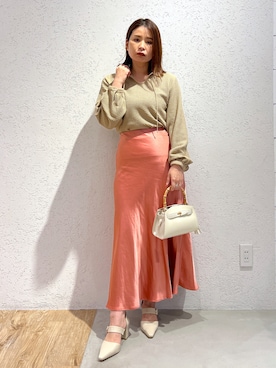 Kaoriさん（レディース・155cm）の春コーディネート