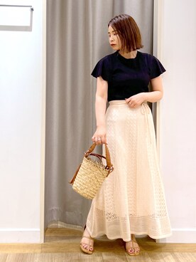 Kaoriさん（レディース・155cm）の夏コーディネート