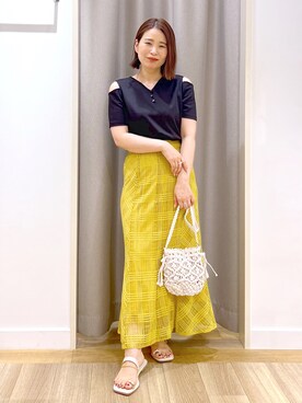 Kaoriさん(レディース・155cm)の夏コーディネート