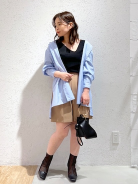 Kaoriさん（レディース・155cm）の春コーディネート