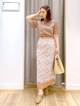 Kaoriさん（レディース・155cm）の夏コーディネート