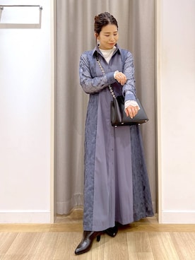 Kaoriさん（レディース・155cm）の秋コーディネート