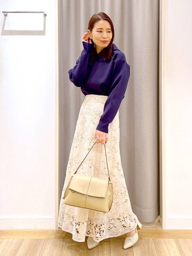 Kaoriさん（レディース・155cm）の冬コーディネート