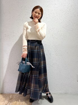 Kaoriさん（レディース・155cm）の夏コーディネート