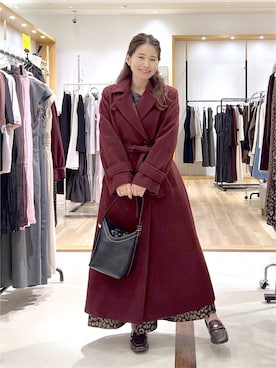 「Andemiu（アンデミュウ）のアイテム」を使った、Kaoriさん（レディース・155cm）の秋コーディネート