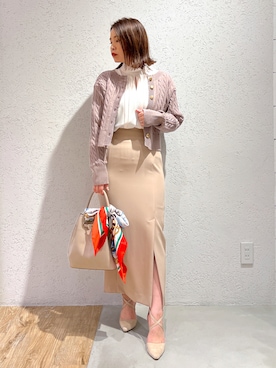 「andemiu」｜「アイテム（財布/小物）」を使った、Kaoriさん（レディース・155cm）の冬コーディネート