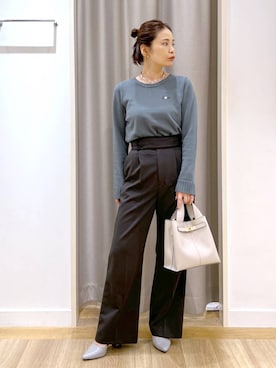 「アイテム（アクセサリー）」を使った、Kaoriさん（レディース・155cm・30代）の秋コーディネート
