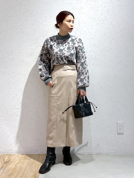 Kaoriさん（レディース・155cm）の秋コーディネート