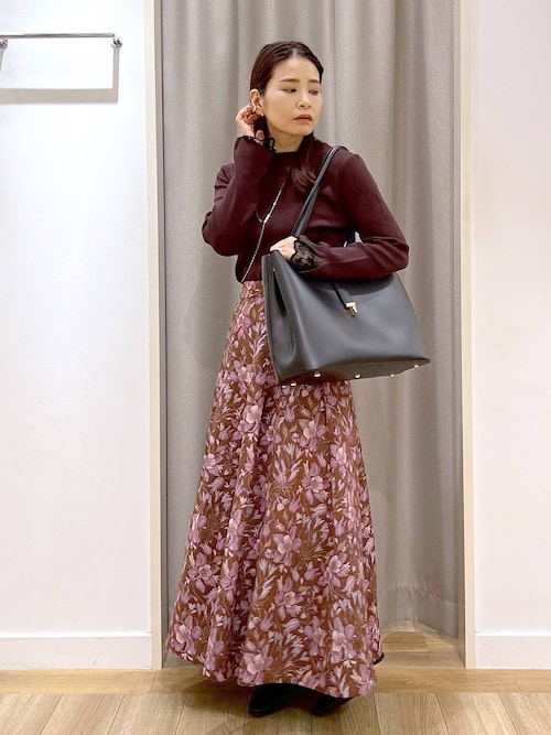 バックジップヒールブーツ579620