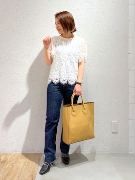 Kaoriさん（レディース・155cm）の夏コーディネート