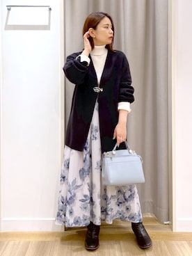 Kaoriさん（レディース・155cm）の冬コーディネート
