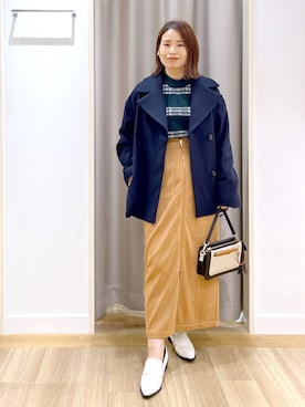 「andemiu」｜「アイテム（ジャケット/アウター）」を使った、Kaoriさん（レディース・155cm）の秋コーディネート