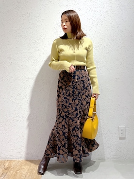 Kaoriさん（レディース・155cm）の冬コーディネート