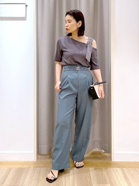 Kaoriさん（レディース・155cm）の夏コーディネート