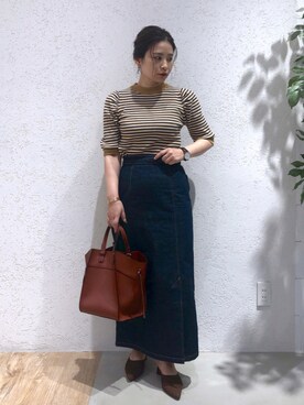 Kaoriさん（レディース・155cm）の秋コーディネート