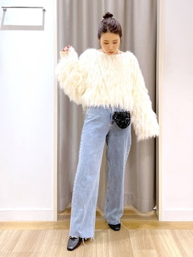 「アイテム（アクセサリー）」を使った、Kaoriさん（レディース・155cm・30代）の秋コーディネート