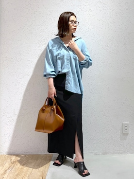 Kaoriさん（レディース・155cm）の夏コーディネート