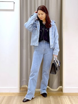 Kaoriさん（レディース・155cm）の冬コーディネート