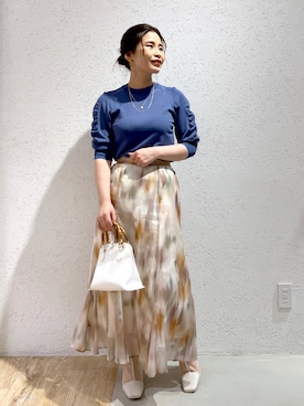 Kaoriさん（レディース・155cm）の春コーディネート