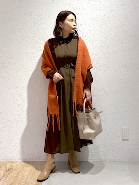 低価格の Andemiu（アンデミュウ）の「サイドプリーツワンピース170858 その他