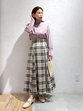 Kaoriさん（レディース・155cm）の秋コーディネート