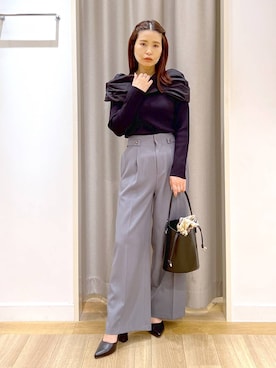 Kaoriさん（レディース・155cm）の春コーディネート