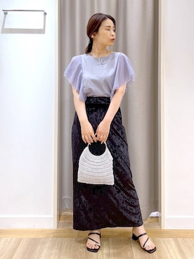 Kaoriさん（レディース・155cm）の夏コーディネート