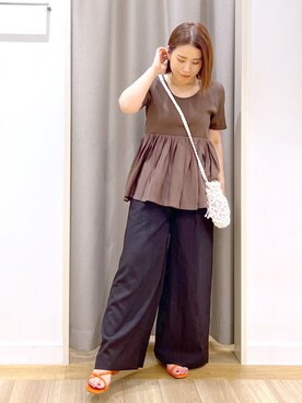 Kaoriさん（レディース・155cm）の夏コーディネート