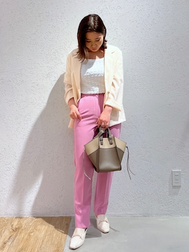 Kaoriさん（レディース・155cm）の春コーディネート