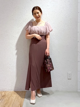 Kaoriさん（レディース・155cm）の夏コーディネート