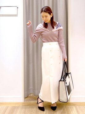 Kaoriさん（レディース・155cm）の春コーディネート