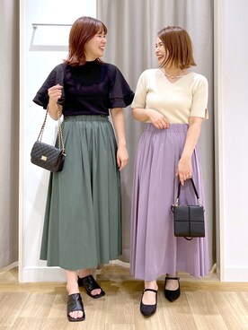 Kaoriさん（レディース・155cm）の秋コーディネート