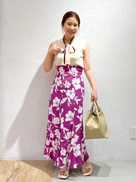 Kaoriさん（レディース・155cm）の夏コーディネート