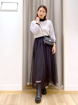 Kaoriさん（レディース・155cm）の冬コーディネート