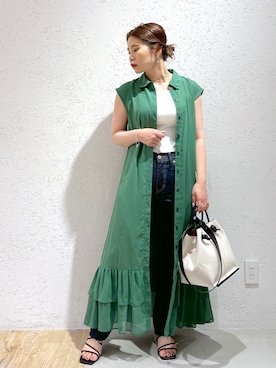 Kaoriさん(レディース・155cm)の夏コーディネート