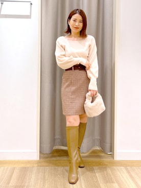Kaoriさん(レディース・155cm)の冬コーディネート