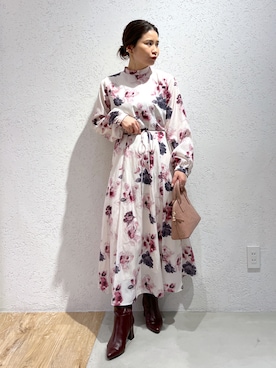 Kaoriさん（レディース・155cm）の冬コーディネート