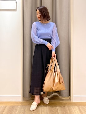 Kaoriさん（レディース・155cm）の春コーディネート