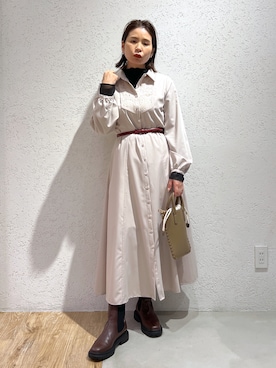 Kaoriさん（レディース・155cm）の冬コーディネート