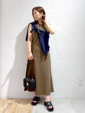 Kaoriさん（レディース・155cm）の夏コーディネート