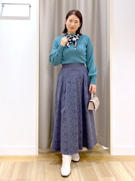 Kaoriさん（レディース・155cm）の冬コーディネート