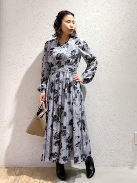 Kaoriさん（レディース・155cm）の冬コーディネート