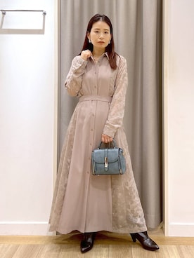 「mysty woman（ミスティウーマン）のアイテム」を使った、Kaoriさん（レディース・155cm）の秋コーディネート