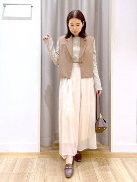 Kaoriさん（レディース・155cm）の秋コーディネート