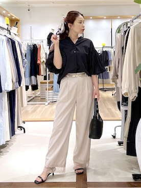 Kaoriさん（レディース・155cm）の春コーディネート