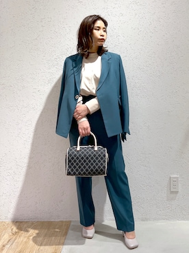 Kaoriさん（レディース・155cm）の冬コーディネート